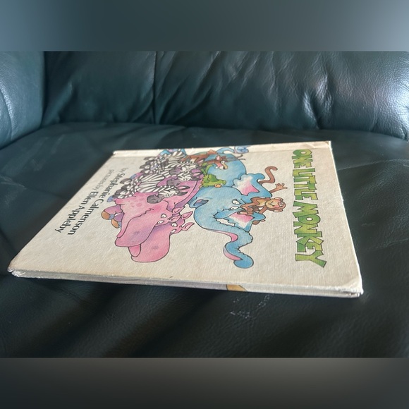 (10/$25) 1982 One Little Monkey Children's Book - Picture 5 of 15